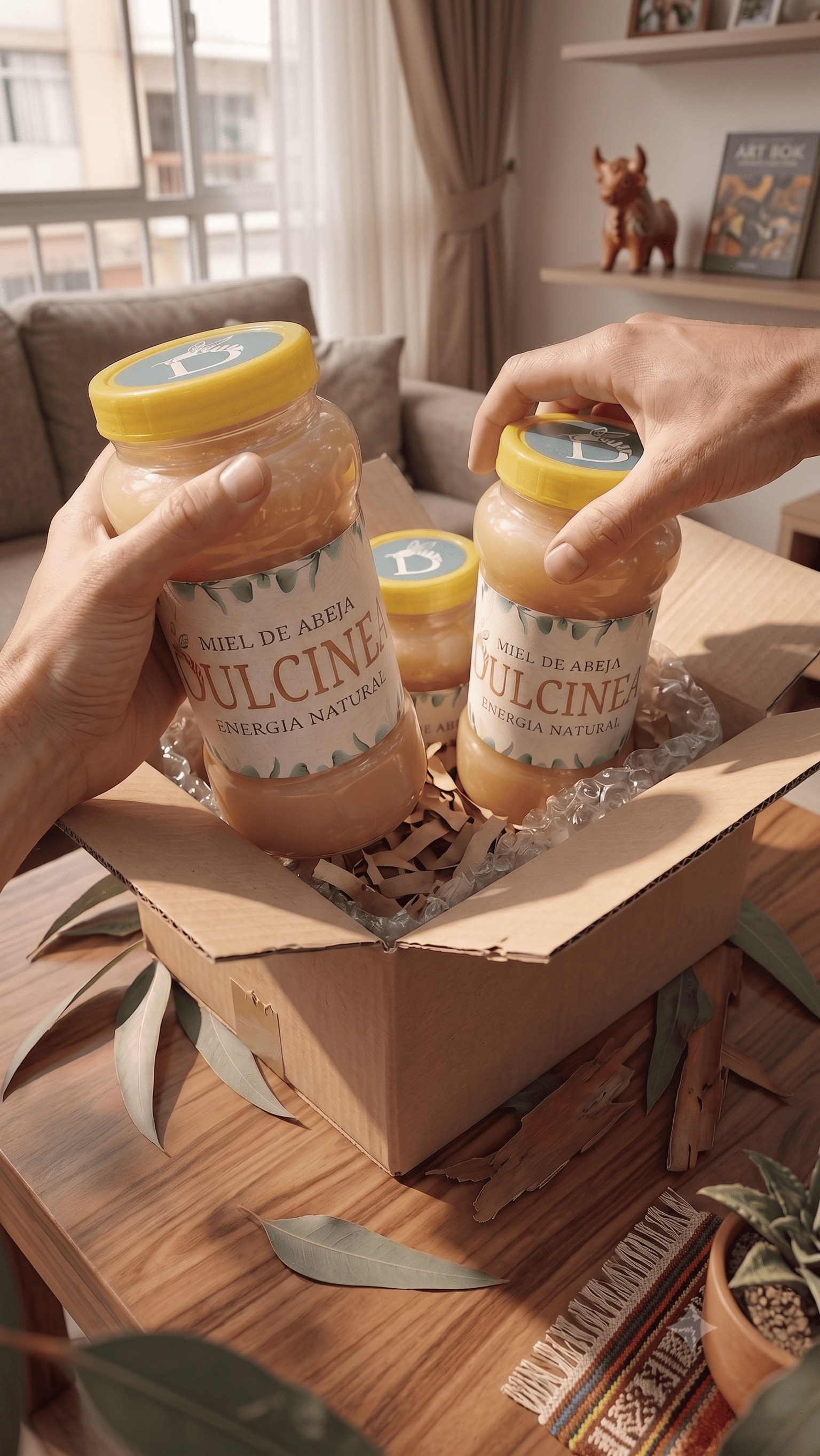 PACK TRIO 3KG miel de abeja de los ANDES